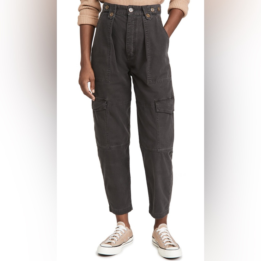 MILA UTILITY IN WASHED BLACK